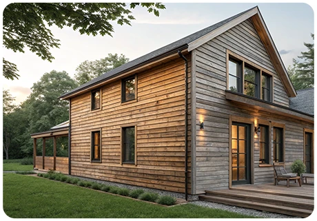 Wood siding Eco-Friendly