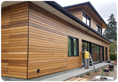 wood siding Customization